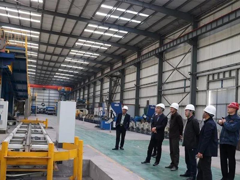 山西建幫集團張璽成總經理一行蒞臨我公司考察交流